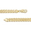 Thumbnail Image 2 of 6.2mm Cuban Curb Chain Necklace in Hollow 10K Gold - 22"