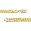 Thumbnail Image 3 of 6.2mm Cuban Curb Chain Necklace in Hollow 10K Gold - 22"