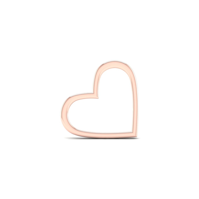 Moments of Love Small Heart Charm in 10K Rose Gold