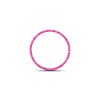 Thumbnail Image 1 of Moments of Love Pink Sapphire Medium Circle Charm in 10K White Gold