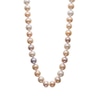 10.5-12.5mm Multi-Colour Freshwater Cultured Pearl Strand Necklace with 14K Gold Clasp 