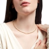 Thumbnail Image 2 of 3.8mm Diamond-Cut Glitter Rope Chain Necklace in Hollow 14K Gold - 20"