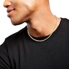 Thumbnail Image 3 of 3.8mm Diamond-Cut Glitter Rope Chain Necklace in Hollow 14K Gold - 20"