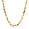 Thumbnail Image 0 of 4.0mm Glitter Rope Chain Necklace in Hollow 14K Gold - 18"