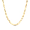Thumbnail Image 1 of 3.4mm Mariner Chain Necklace in Solid 10K Gold - 20"