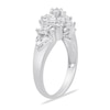 Thumbnail Image 1 of 1.00 CT. T.W. Baguette and Round Diamond Ring in 10K White Gold