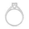 Thumbnail Image 1 of 0.69 CT. T.W. Oval-Shaped Multi-Diamond Engagement Ring in 14K White Gold