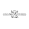 Thumbnail Image 3 of 0.69 CT. T.W. Multi-Diamond Engagement Ring in 14K White Gold