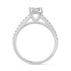 Thumbnail Image 1 of 0.69 CT. T.W. Pear-Shaped Multi-Diamond Engagement Ring in 14K White Gold