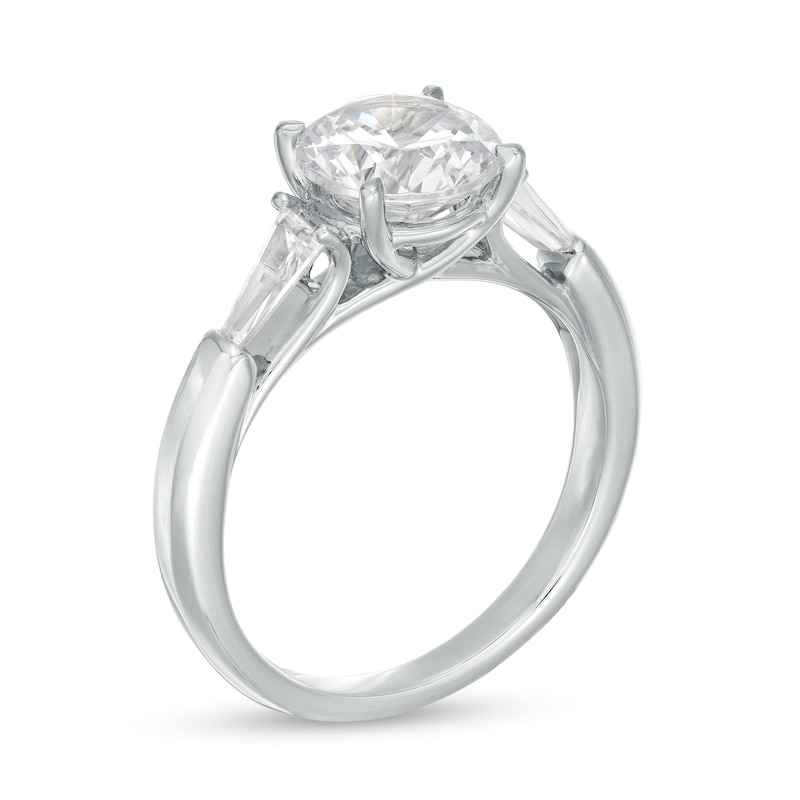 Main Image 3 of 2.50 CT. T.W. Certified Lab-Grown Diamond Engagement Ring in 14K White Gold (F/I1)