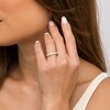 CT. T.W. Diamond Double Row Anniversary Band in 10K Gold