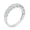 Thumbnail Image 2 of 0.50 CT. T.W. Diamond Nine Stone Anniversary Band in 10K White Gold