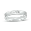 Thumbnail Image 0 of 0.05 CT. T.W. Diamond Five Stone Anniversary Band in 10K White Gold