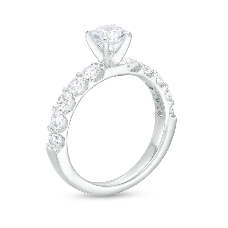 1.50 CT. T.W. Diamond Engagement Ring in 14K White Gold (I/I2)