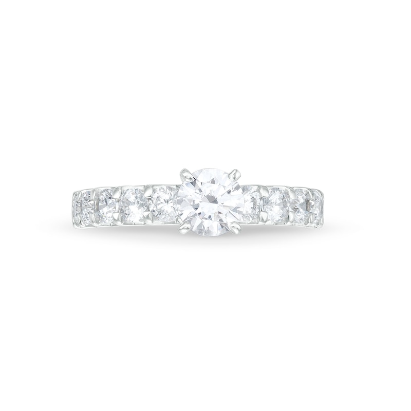 1.50 CT. T.W. Diamond Engagement Ring in 14K White Gold (I/I2)