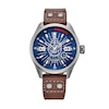 Thumbnail Image 0 of Men's Citizen Eco-Drive® Star Wars™ Han Solo™ Brown Leather Strap Watch with Blue Dial (Model: AW5009-03W)