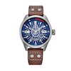 Thumbnail Image 1 of Men's Citizen Eco-Drive® Star Wars™ Han Solo™ Brown Leather Strap Watch with Blue Dial (Model: AW5009-03W)