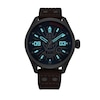 Thumbnail Image 3 of Men's Citizen Eco-Drive® Star Wars™ Han Solo™ Brown Leather Strap Watch with Blue Dial (Model: AW5009-03W)