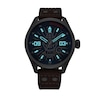Thumbnail Image 4 of Men's Citizen Eco-Drive® Star Wars™ Han Solo™ Brown Leather Strap Watch with Blue Dial (Model: AW5009-03W)