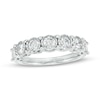 Thumbnail Image 0 of 1.00 CT. T.W. Diamond Seven Stone Anniversary Band in 10K White Gold
