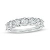 Thumbnail Image 0 of 1.00 CT. T.W. Diamond Seven Stone Anniversary Band in 10K White Gold