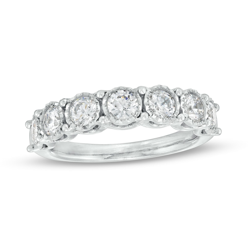 1.00 CT. T.W. Diamond Seven Stone Anniversary Band in 10K Gold