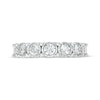 Thumbnail Image 3 of 1.00 CT. T.W. Diamond Seven Stone Anniversary Band in 10K White Gold