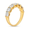 Thumbnail Image 3 of 1.00 CT. T.W. Diamond Seven Stone Anniversary Band in 10K Gold