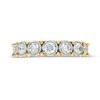 Thumbnail Image 4 of 1.00 CT. T.W. Diamond Seven Stone Anniversary Band in 10K Gold
