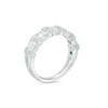 Thumbnail Image 2 of TRUE Lab-Created Diamonds by Vera Wang Love 1.45 CT. T.W. Alternating Anniversary Band in 14K White Gold (F/VS2)