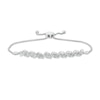 Thumbnail Image 1 of Diamond Accent "S" Link Bolo Bracelet in Sterling Silver - 9.5"