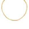 Thumbnail Image 1 of 5.0mm Double Row Twisted Chain Necklace in 14K Gold - 17"