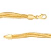 Thumbnail Image 3 of 5.0mm Double Row Twisted Chain Necklace in 14K Gold - 17"