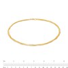 Thumbnail Image 4 of 5.0mm Double Row Twisted Chain Necklace in 14K Gold - 17"