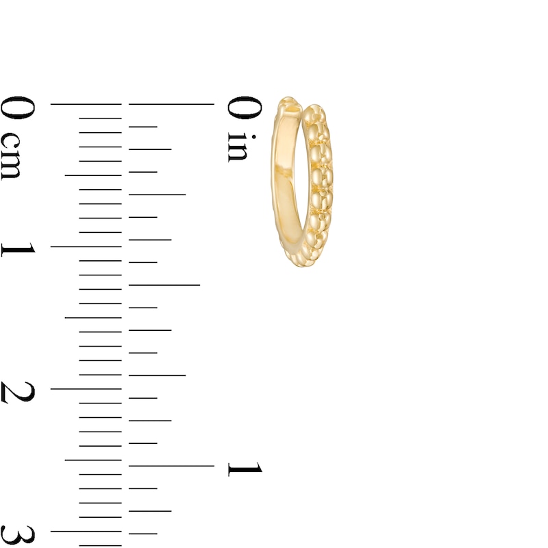 Beaded Ear Cuffs in 10K Gold