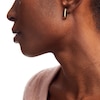 Thumbnail Image 1 of 14.35mm U-Shaped Huggie Hoop Earrings in 10K Gold