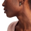 Thumbnail Image 2 of 14.35mm U-Shaped Huggie Hoop Earrings in 10K Gold