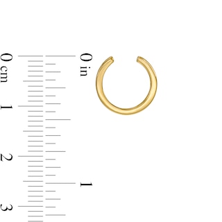 Polished Ear Cuffs in 10K Gold