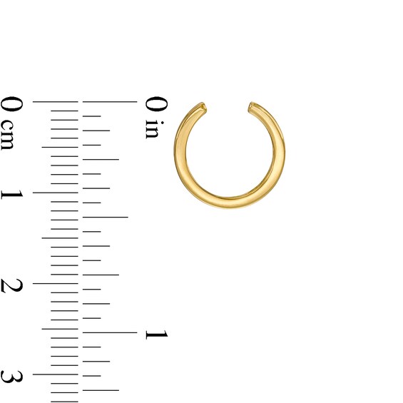 Polished Ear Cuffs in 10K Gold