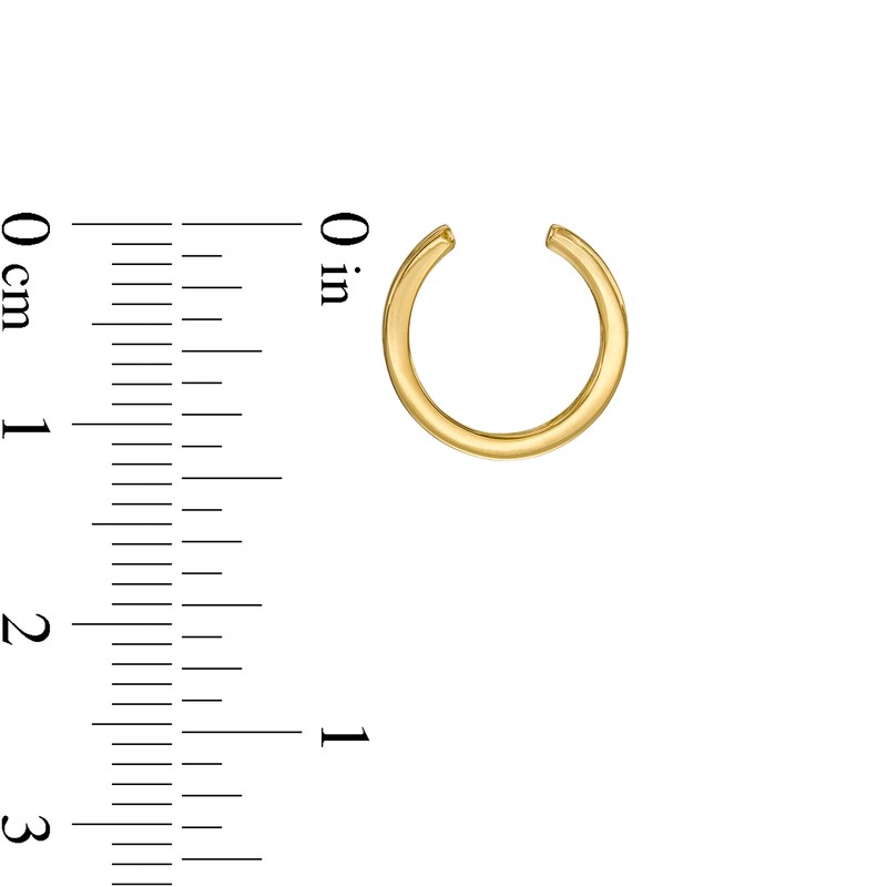 Polished Ear Cuffs in 10K Gold