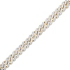 Thumbnail Image 0 of Men's 2.95 CT. T.W. Diamond Curb Chain Bracelet in 10K Gold – 8.5"