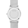 Thumbnail Image 3 of Ladies' Movado Museum Classic Mesh Watch with Black Dial (Model: 0607646)