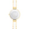 Thumbnail Image 3 of Ladies' Movado Moda Two-Tone PVD Ceramic Bangle Watch with White Dial (Model: 0607715)