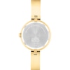 Thumbnail Image 3 of Ladies' Movado Bold® Champagne Crystal Accent Gold-Tone IP Bangle Watch with Gold-Tone Dial (Model: 3600926)