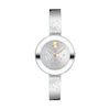 Thumbnail Image 0 of Ladies' Movado Bold® Crystal Accent Bangle Watch with Silver-Tone Dial (Model: 3600925)
