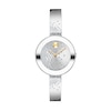 Ladies' Movado Bold® Crystal Accent Bangle Watch with Silver-Tone Dial (Model: 3600925)