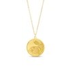Thumbnail Image 1 of Dainty Rabbit Disc Pendant in 14K Gold
