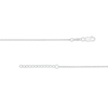 Thumbnail Image 3 of 0.04 CT. T.W. Diamond Interlocking Hearts Anklet in Sterling Silver – 10"