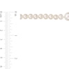 Thumbnail Image 4 of 5.0-10.0mm Freshwater Cultured Pearl Station Endless Strand Necklace-100"