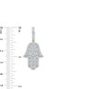 Thumbnail Image 2 of Men's 0.50 CT. T.W. Diamond Hamsa Necklace Charm in 10K Gold